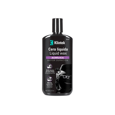 Cera Líquida Acrílica Para Auto, 473 ml, Klintek 57090