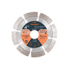 Disco De Diamante De 4" x 2.1 mm, Rin Segmentado, Truper 11581