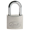 Candado De Acero Corto Llave Estándar 50mm, Lock L22S50EACB