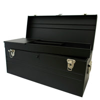 Caja portaherramientas metálica uso pesado 60 x 25 x 28cm calibre 20 Urrea D8C20***