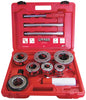 Juego de Tarraja para Tubo NPT 9 Piezas 1/2" - 2" Urrea 851