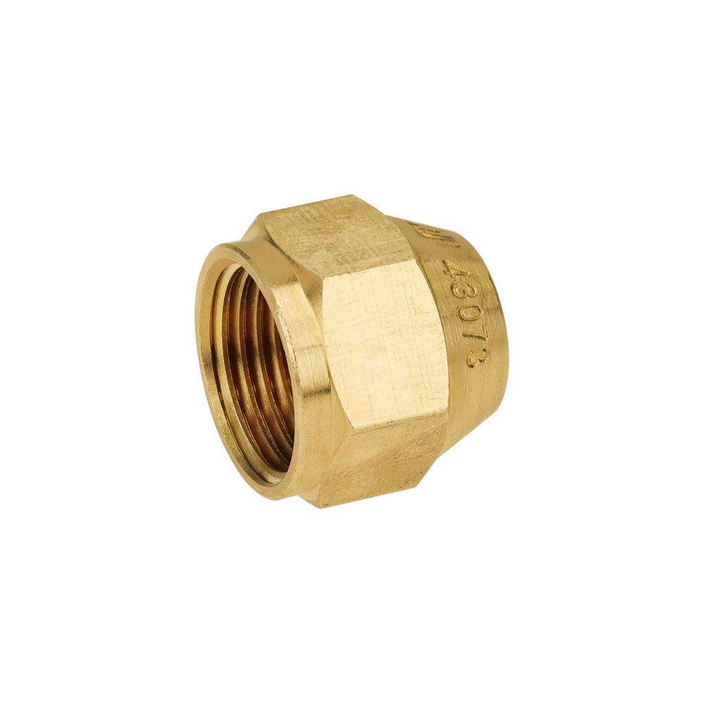 Tuerca Cónica Reducida De Latón 1/2" x 3/8", Foset 43073