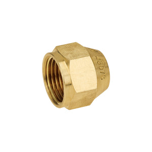 Tuerca Cónica Reducida De Latón 1/2" x 3/8", Foset 43073