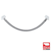 Manguera de Vinil 35 cm para W.C 1/2" x 7/8" Dica 4135VP