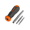 Desarmador 2 Puntas Dobles y Barra Con 2 Cajas Hexagonales, Truper DT-4