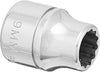 Dado Corto De 12 Puntas, 9mm x 3/8", Williams BM-1209