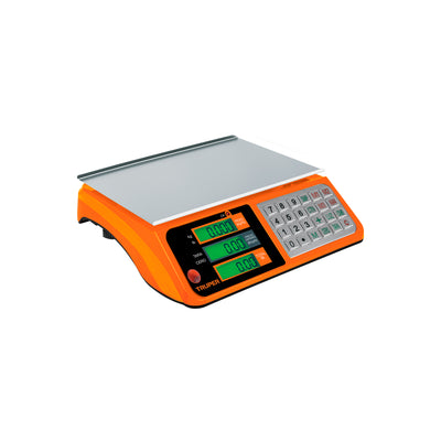 Báscula Capacidad 40 kg Electrónica Multifunciones, Truper 15241