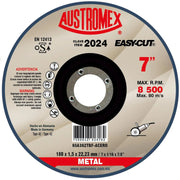 Disco Abrasivo para Corte de Metal de 7 x 1/16 x 7/8 Austromex 2024