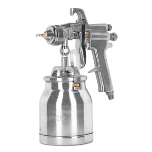 Pistola P/Pintar Succión HVHP Vaso Alum, 1.8mm, 2 Vál, Truper 14087