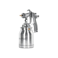Pistola Pintar Succión HVLP Vaso Aluminio, 1.4 mm, Truper 14084