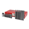 Juego de 15 puntas hexagonales standar Urrea J2415