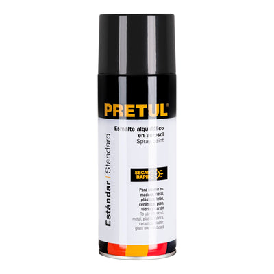 Pintura En Aerosol, Gris Oscuro, 400 ml, Pretul PA-GO-P