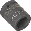 Dado De Impacto De 6 Puntas, 1 1/16 x 3/4", Williams 38134