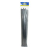 Cinchos plásticos 368 x 4.6 mm 25 piezas color negro Surtek CV-368B