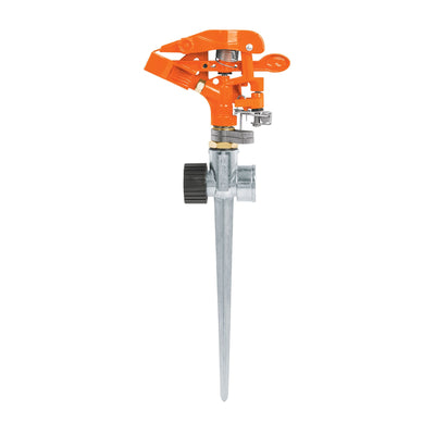Aspersor Metalico Dos Vias Estaca de 11', Truper ASP-11X