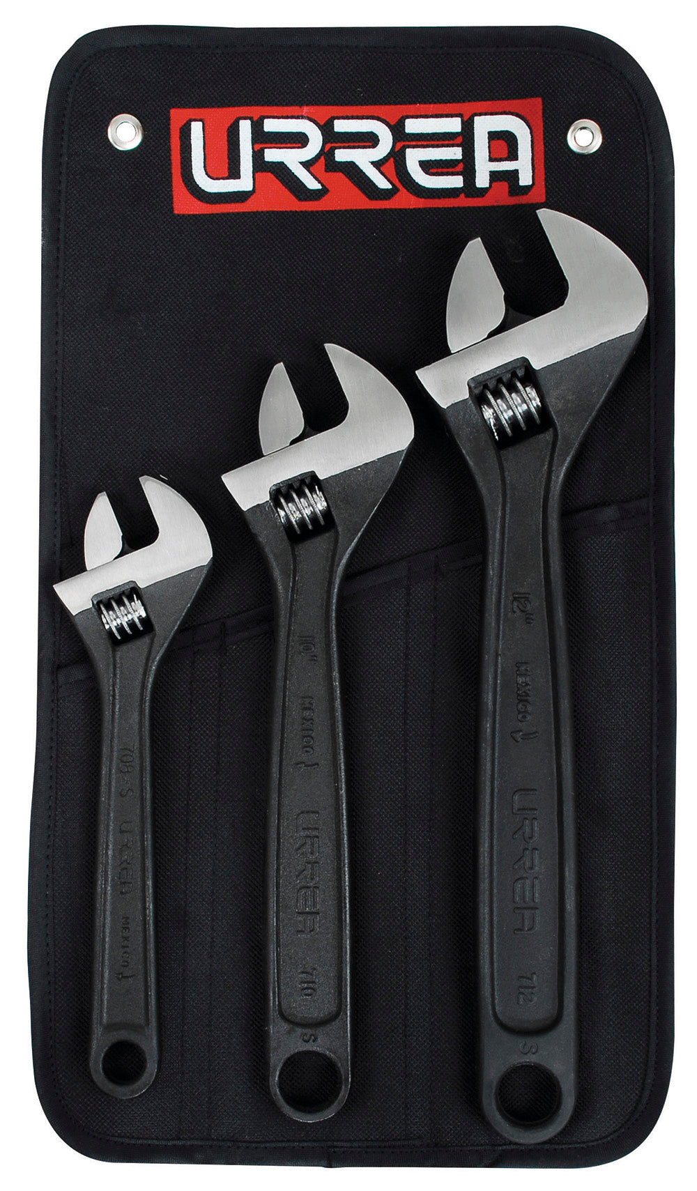 Juego de 3 Llaves Ajustable Black Urrea 795S