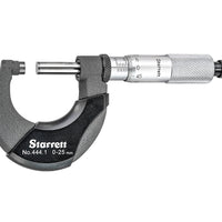 Micrómetro Mecánico 0-25mm Starrett 444.1MXRL-25