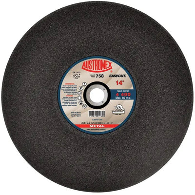 Disco Abrasivo para Corte de Metal Sólido de 14 x 1/8 x 1 Austromex 758