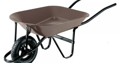 Carretilla 4.5 ft3 Gris Neumática, Bastidor Tubular, Pretul 22647
