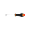 Desarmador Plano 1/4 x 4" Mango Comfort Gri, Truper 13998