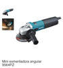 Mini Esmeriladora 4-1/2", 12,000 RPM, Interruptor Tipo Paleta SJS, 1,100W, Makita 9564PZ