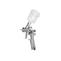 Pistola P/Retoque Gravedad HVLP Vaso Plástico, 1 mm, Truper 11097