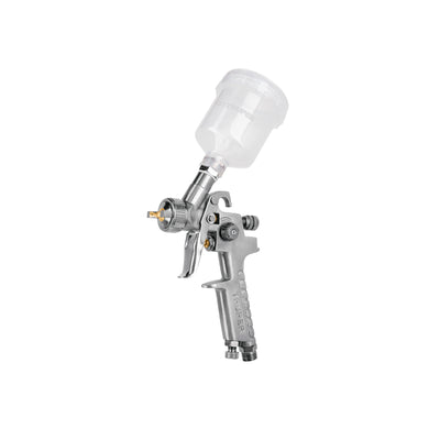 Pistola P/Retoque Gravedad HVLP Vaso Plástico, 1 mm, Truper 11097