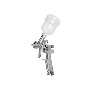 Pistola P/Retoque Gravedad HVLP Vaso Plástico, 1 mm, Truper 11097