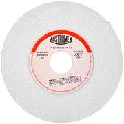 Rueda Abrasiva Grano 46  para Rectificar Blanca de 8 x 1 x 1 1/4 Austromex 206