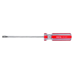 Desarmador Plano 1/4 x 6' Mango de PVC, Pretul 21462