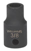 Dado De Impacto 1/2, 1-1/2 Casquillo De Impacto Superficial 12 Puntos, Williams JHW35548