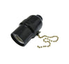 Portalámpara con cadena y ladrón Negro 250V Surtek 136656