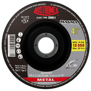 Disco Abrasivo para Desbaste de 4-1/2 x 1/4 x 7/8 Austromex 3861***
