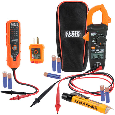 Kit De Prueba Eléctrica De Multímetro De Gancho De Calidad Superior, Klein Tools CL120VP