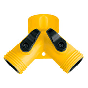 Conector 'Y' Plastico Entrada 3/4', Pretul 20050