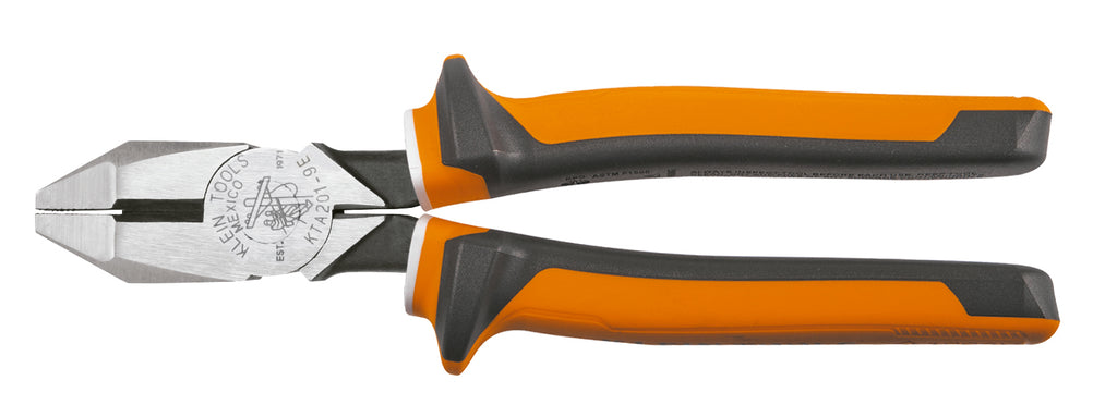 Pinza De Electricista Clasica 9'' Aislada, Klein Tools KTA201-9E