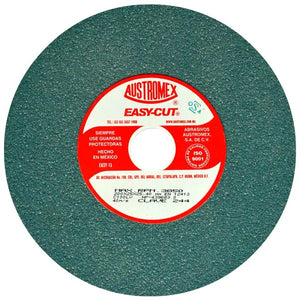 Rueda Abrasiva Grano 100 para Esmerilar Verde de 8 x 1 x 1 Austromex 244