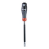Destornillador Flexible Magnético Con Mango Trimaterial Para Puntas 1/4", Urrea 9300TF