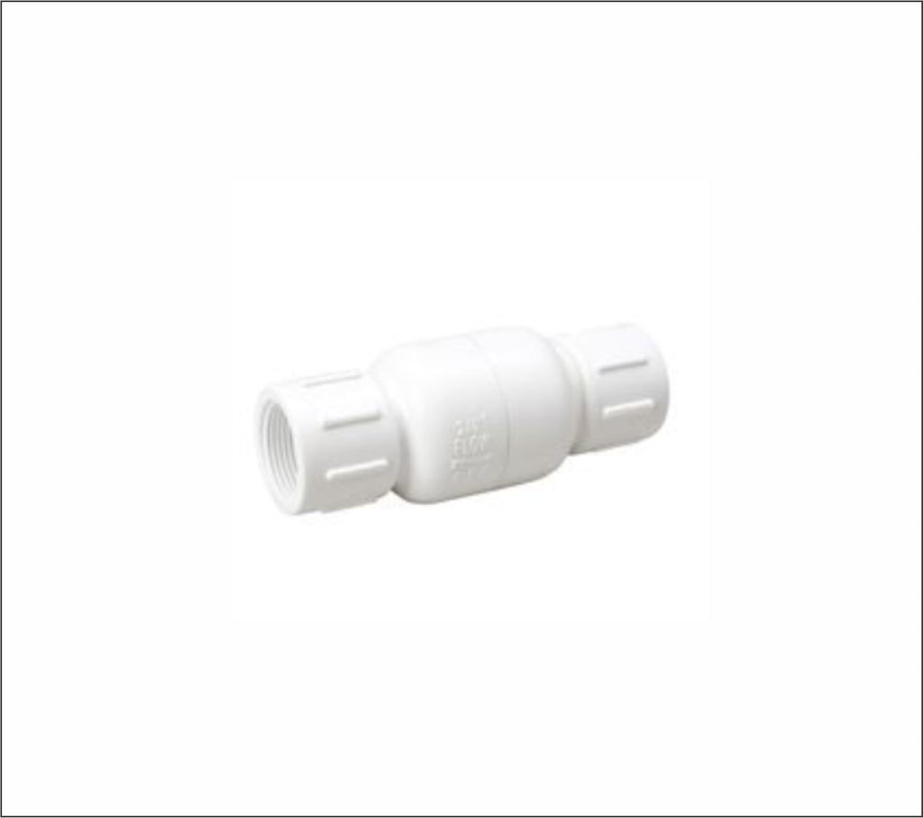 Válvula Check Roscada 1 1/2" PVC, Cnx PVCHR51