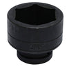 Dado de impacto cuadro de 1", 6 puntas, métrico, 55 mm Urrea 10055M