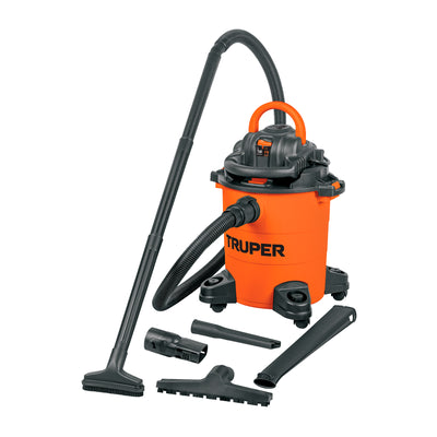 Aspiradora Sólidos y Líquidos, 5 Gal, Soplador Desmontable, Truper 101521