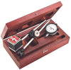 Jgo de base magnética, conjunto de poste vertical, indicador de cuadrante 25-131J y estuche  25-131J Starrett 657EZ
