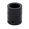 Dado De Impacto 1 1/8", 12 Puntas, Cuadro De 3/4", Urrea 7518T
