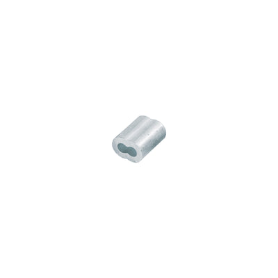 Bolsa Con 50 Casquillos Dobles De Aluminio, 1/8', Fiero 48365
