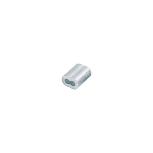 Bolsa Con 50 Casquillos Dobles De Aluminio, 1/8', Fiero 48365