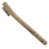 Mini Cepillo de Acero Inoxidable con Mango de Madera de Acero Inoxidable, Tenazit 1589