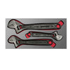 Juego de 3 llaves ajustables black Urrea CH114L