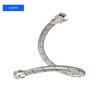 Manguera Flexible acero Inoxidable Premium 1/2" x 1/2" x 60 cm tuboplus Rotoplas 220029