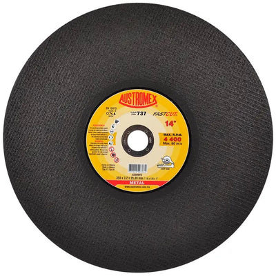 Disco Abrasivo para Corte de Metal de 14 x 1/8 x 1 Austromex 737