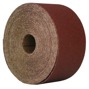 Rollo de Lija de Oxido de Aluminio  Grano 60, de 24 x 1800 Pulg. Tenazit 2460